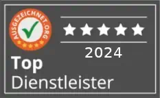 Logo ausgezeichnet Top 2024